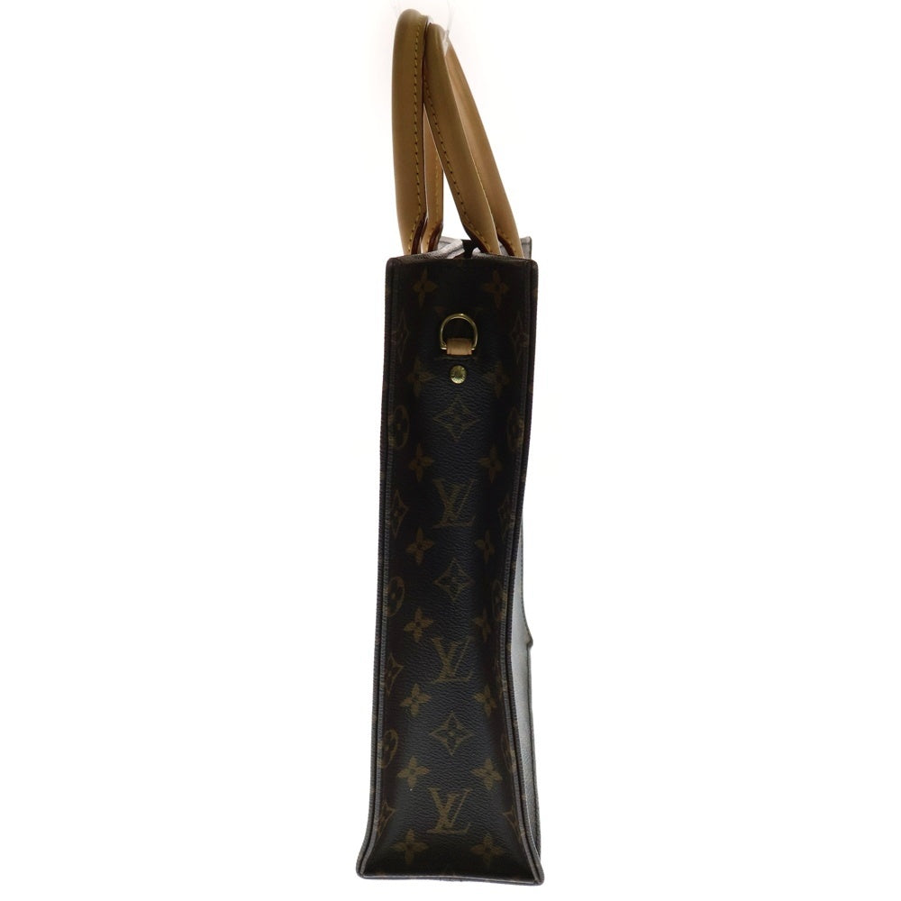 LOUIS VUITTON(ルイヴィトン) モノグラム サックプラPM 2WAY レザーハンドバッグ ショルダーバッグ ブラウン レディース M40806