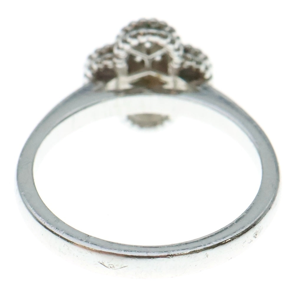 Van Cleef & Arpels(ヴァンクリーフアンドアーペル) スウィートアルハンブラ ダイヤモンド リング 指輪 ホワイトゴールド K18WG #47 VCAR085847 ジュエリー レディース