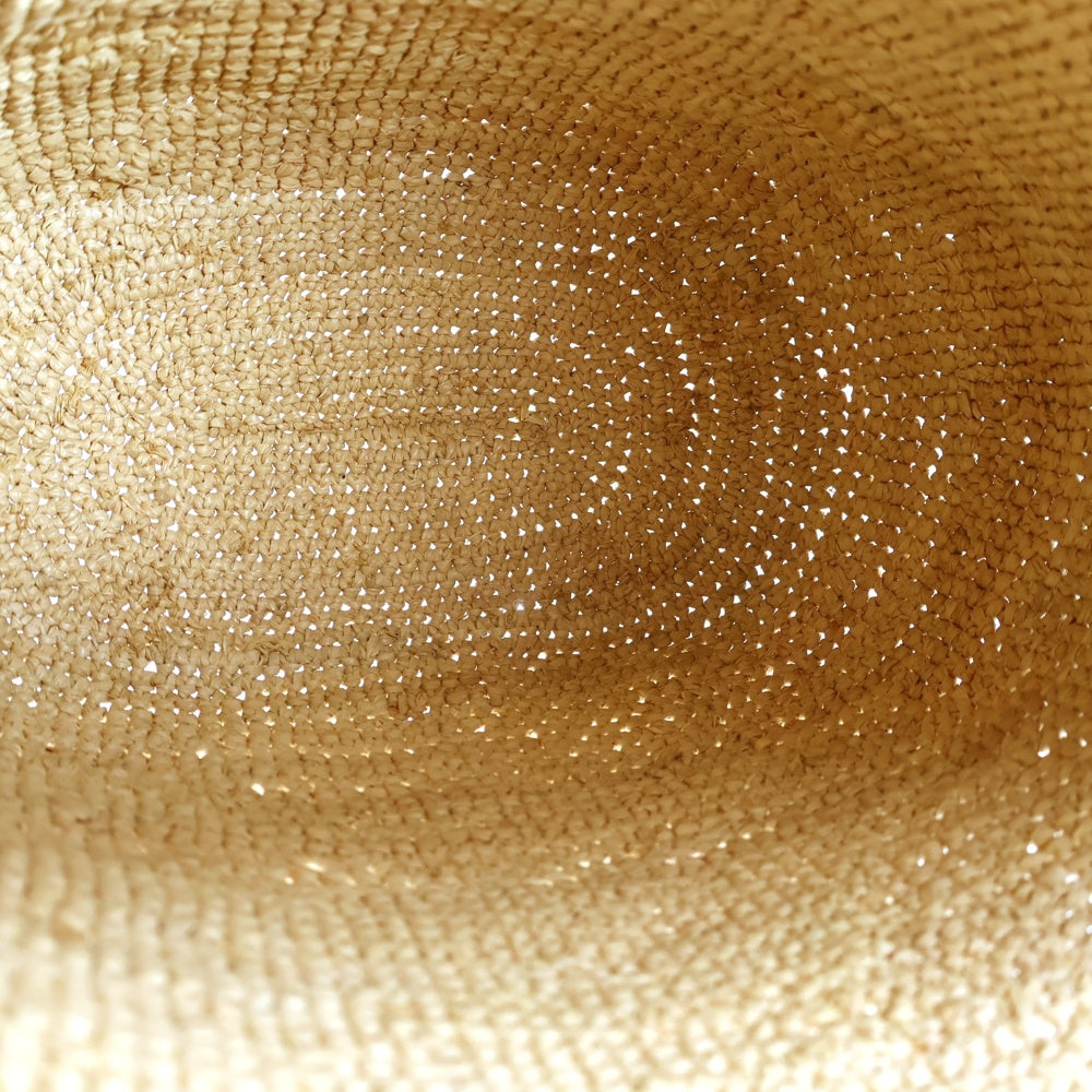 LOEWE(ロエベ) アナグラム スリットバッグ ミニ インナチュラル 2WAY ラフィアハンドバッグ ショルダーバッグ ベージュ レディース A685453X07