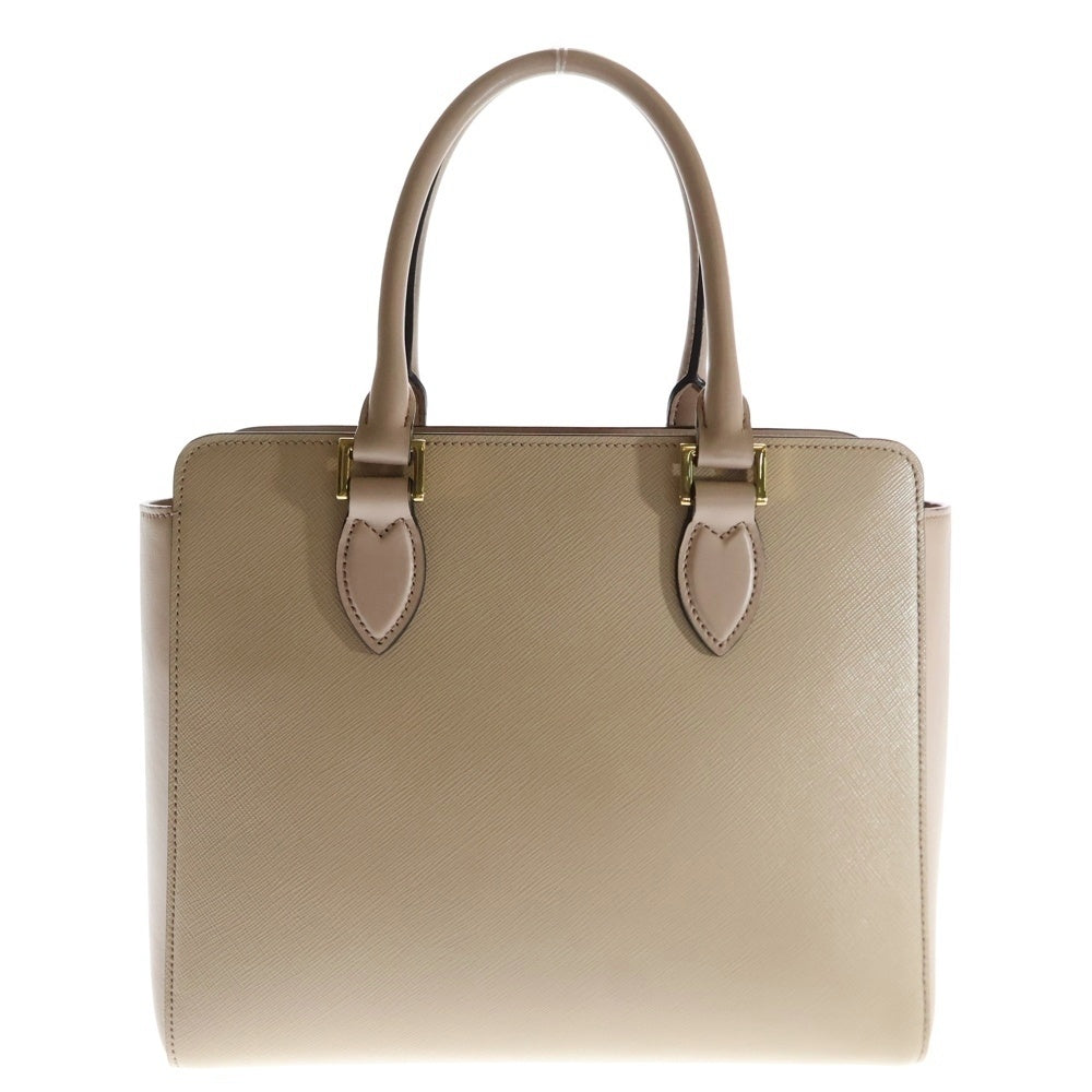 PRADA(プラダ) サフィアーノ 2WAY ハンドバッグ ショルダーバッグ ベージュ レザー 1BA113