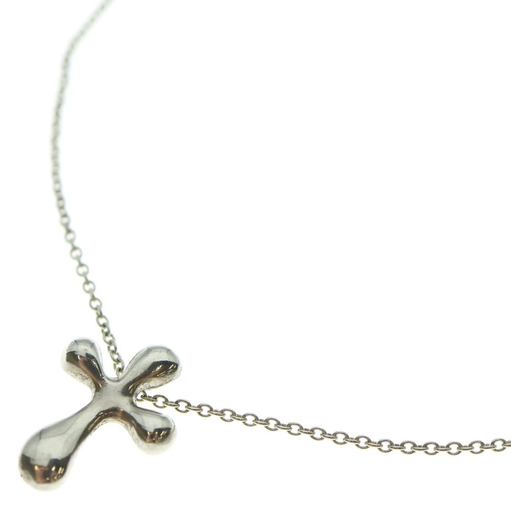 TIFFANY&Co(ティファニー) クロス モチーフ ネックレス ペンダント チェーン シルバー SV925