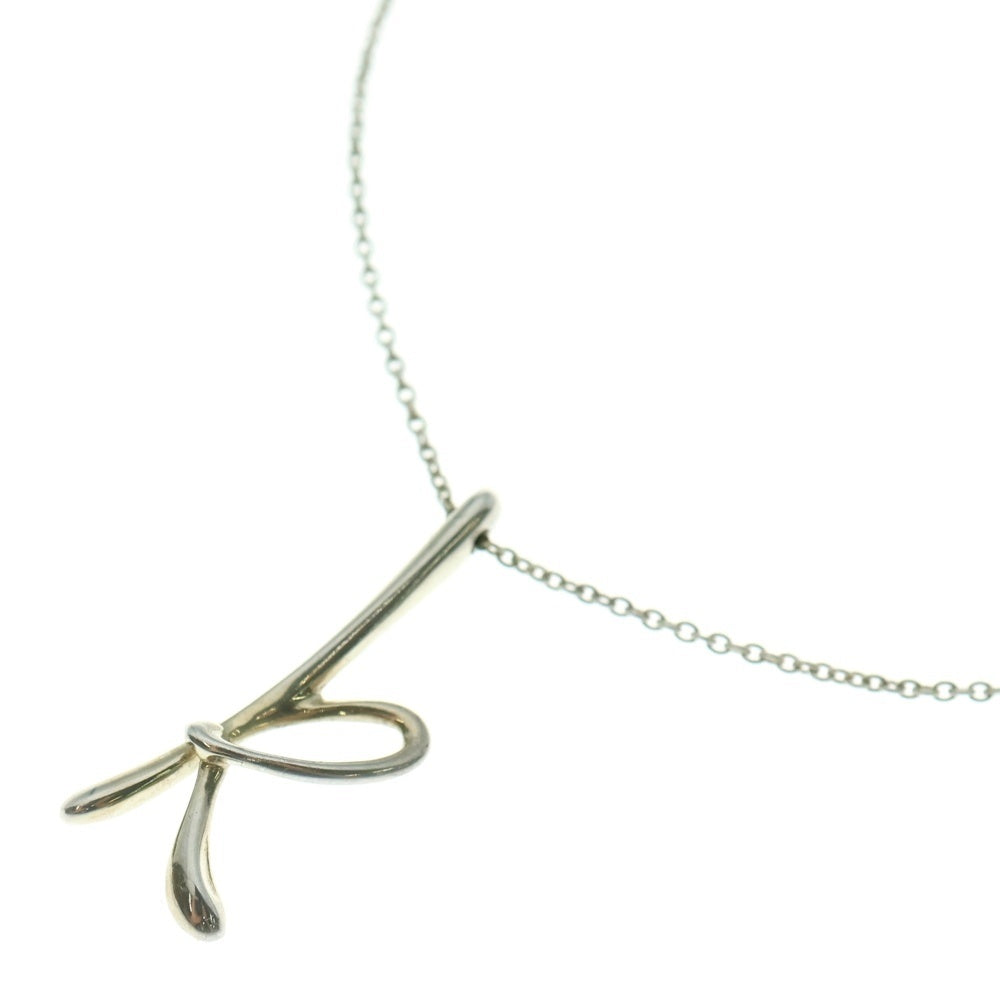 TIFFANY&Co(ティファニー) Rモチーフ ネックレス ペンダント チェーン シルバー SV925