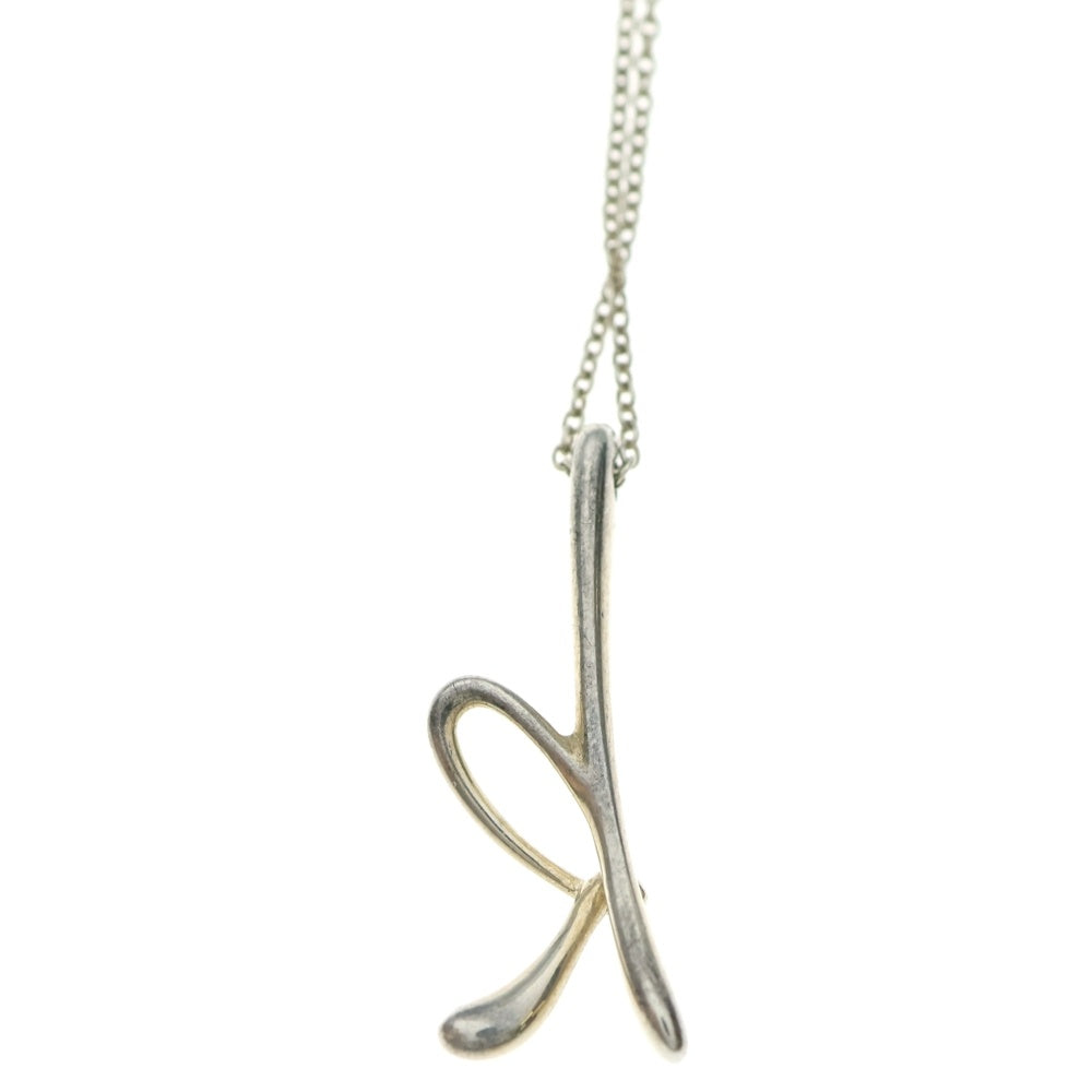 TIFFANY&Co(ティファニー) Rモチーフ ネックレス ペンダント チェーン シルバー SV925