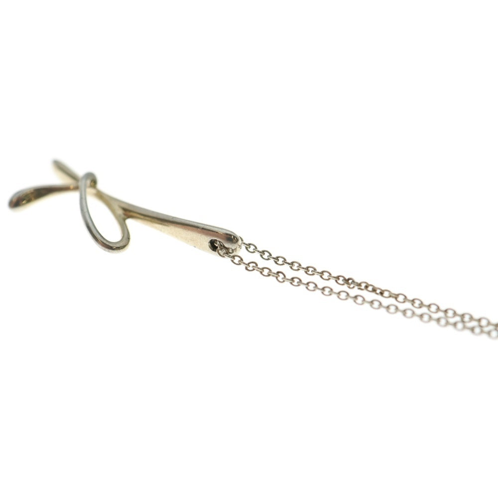 TIFFANY&Co(ティファニー) Rモチーフ ネックレス ペンダント チェーン シルバー SV925