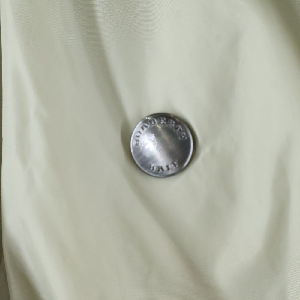 BURBERRY(バーバリー) 裏地ノバチェック柄 アンサンブル ナイロン 中綿 フーデッド ジップアップ ジャケット スナップボタン トレンチコート ベージュ 3667560