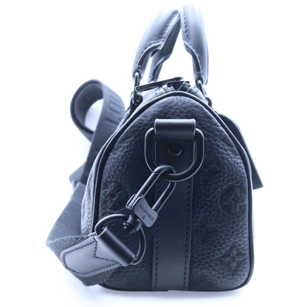 LOUIS VUITTON(ルイヴィトン) モノグラム トリヨン キーポルバンドリエール25 M20900 2WAY ショルダーバッグ ハンドバッグ ブラック ICタイプ