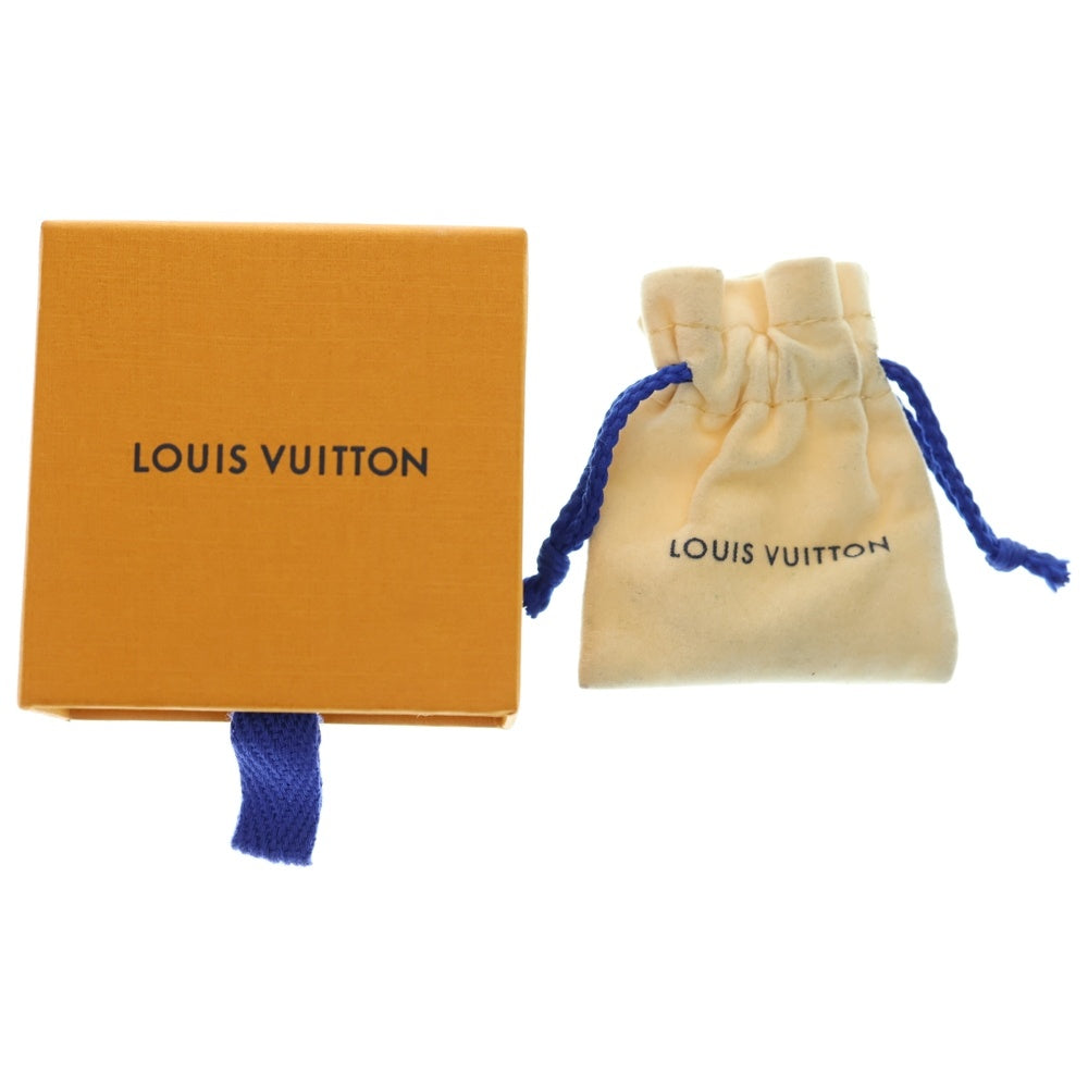 LOUIS VUITTON(ルイヴィトン) エセンシャルV ロゴ ペンダント チェーン ネックレス シルバー M63197