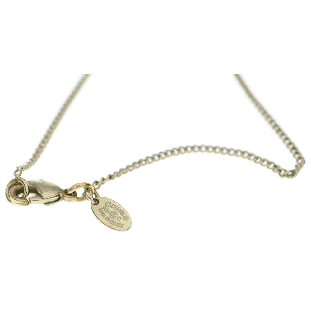 CHANEL(シャネル) ココマーク パール ネックレス ペンダント チェーン ゴールド GP A11C