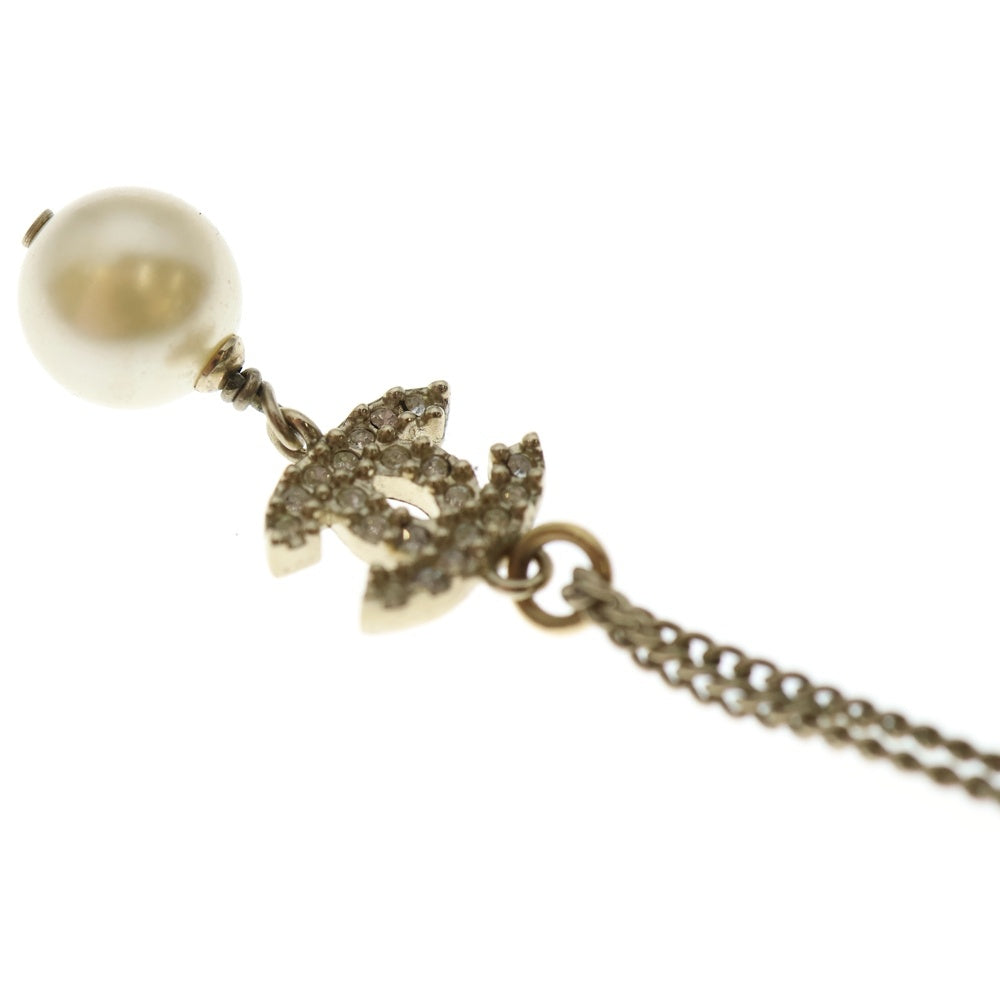 CHANEL(シャネル) ココマーク パール ネックレス ペンダント チェーン ゴールド GP A11C