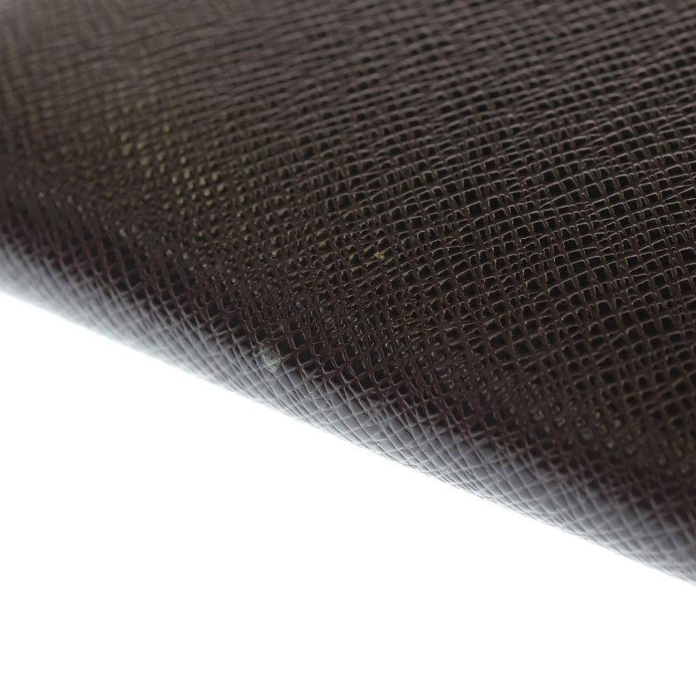 LOUIS VUITTON(ルイヴィトン) タイガ アジェンダMM グリズリ ブックカバー バインダー 手帳カバー ワインレッド ボルドー レザー R20413 ゴールド金具