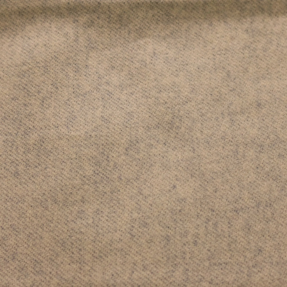 LOEWE(ロエベ) アナグラム ロゴ フリンジ マフラー アイボリー クリーム コットン×カシミヤ レディース