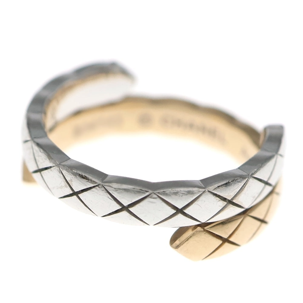 CHANEL(シャネル) ココクラッシュ ツインリング ダイヤ Au750 K18 YG