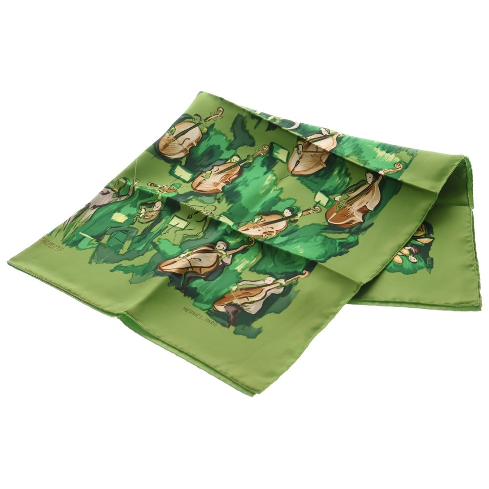 HERMES(エルメス) カレ 90 シルクスカーフ グリーン レディース