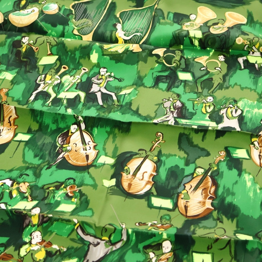 HERMES(エルメス) カレ 90 シルクスカーフ グリーン レディース