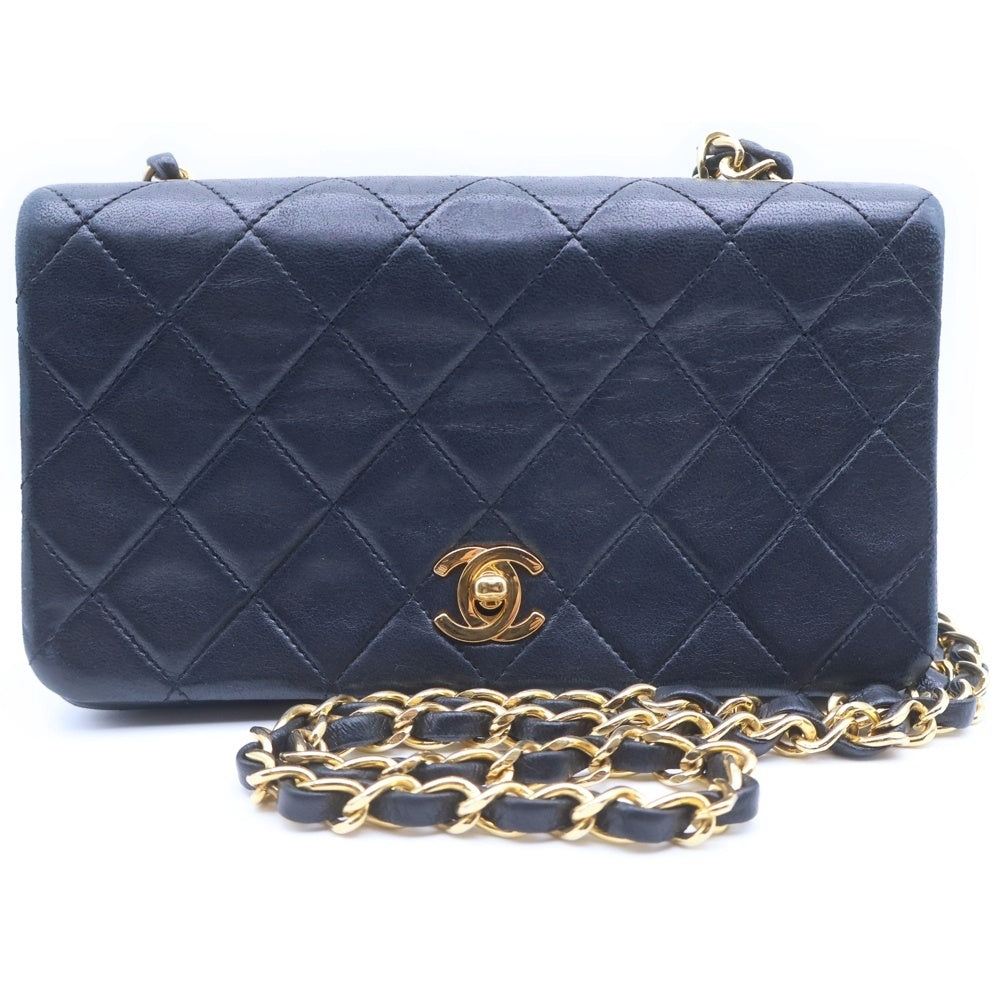 CHANEL(シャネル) ミニマトラッセ フルフラップ チェーンショルダー 