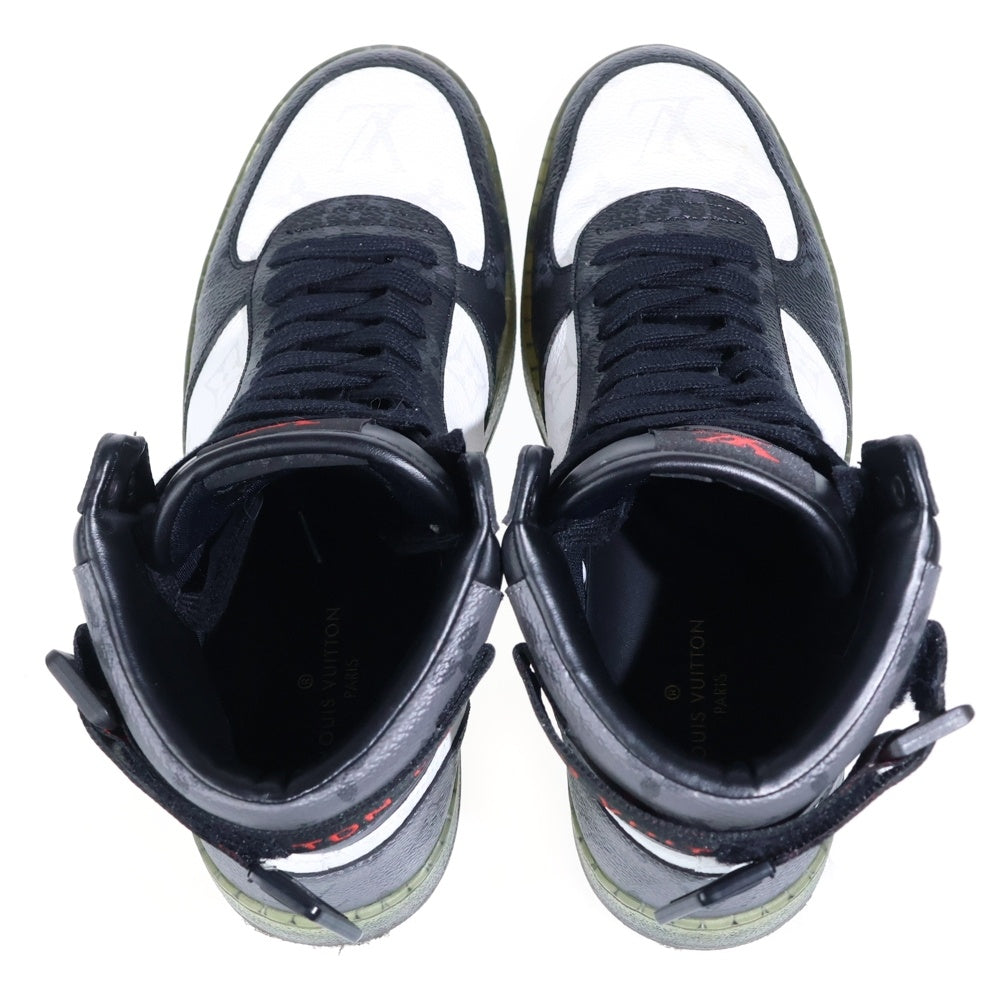 LOUIS VUITTON(ルイヴィトン) リヴォリライン ハイカットスニーカー ブラック/ホワイト