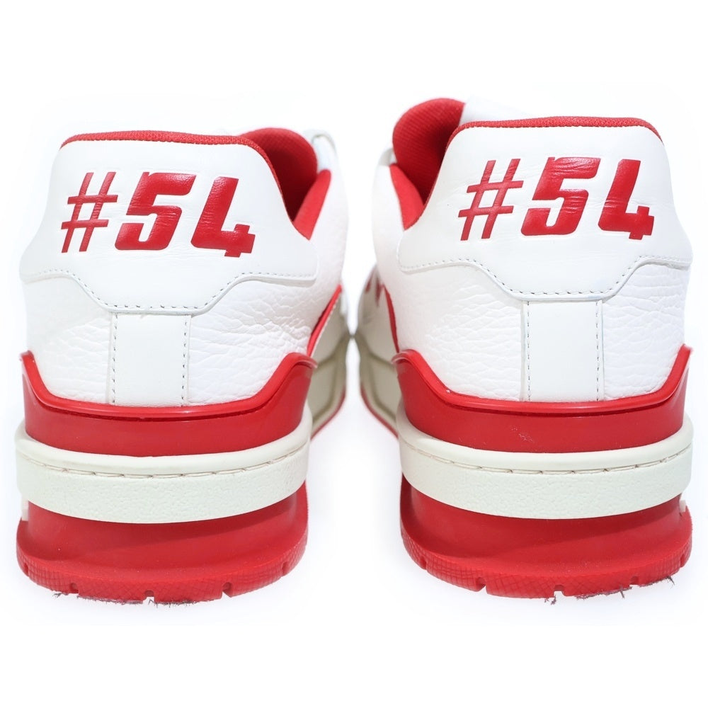 LOUIS VUITTON(ルイヴィトン) LV トレイナー スニーカー ホワイト/レッド