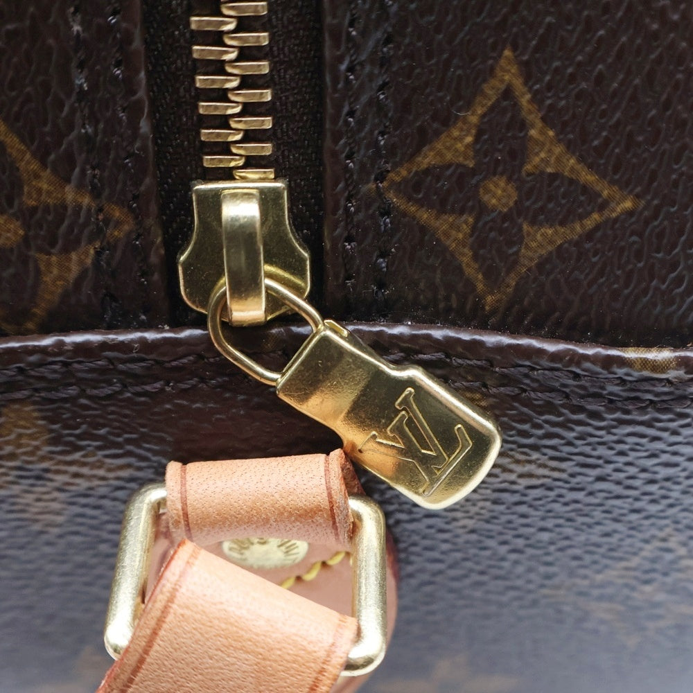 LOUIS VUITTON(ルイヴィトン) モノグラム ブロア ショルダーバッグ ショルダーポシェット ブラウン レザー×PVC M51221 ゴールド金具 レディース