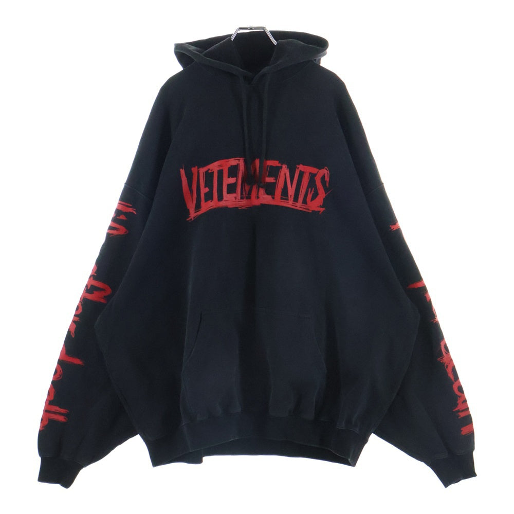 vetementsヴェトモン ワールドツアー パーカー VETEMENTS(ヴェトモン) WORLD TOUR HOODIE ワールドツアー フロント
