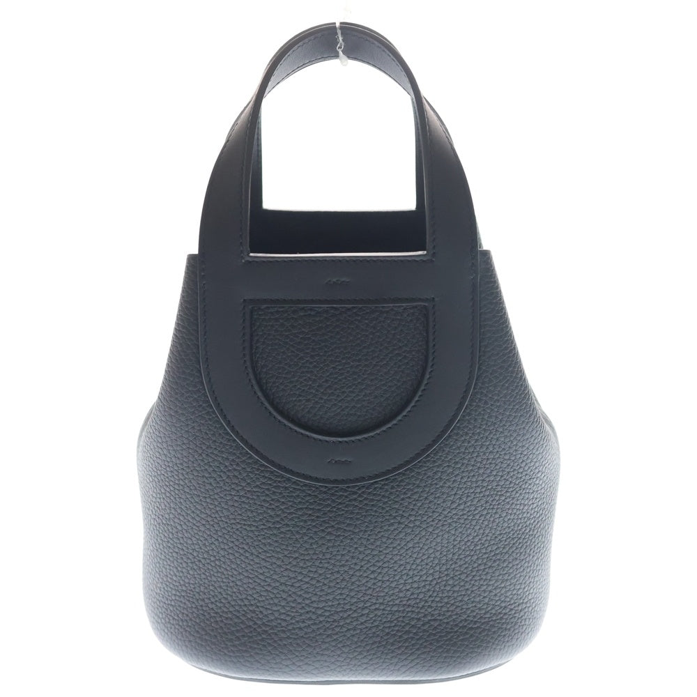 HERMES(エルメス) インザループ18 ブラック トリヨン ゴールド金具 K刻印 レディース