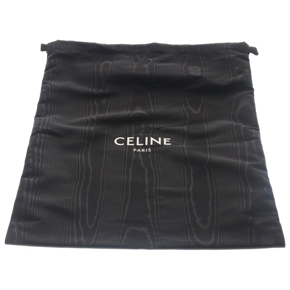 CELINE(セリーヌ) トリオンフ トートバッグ ハンドバッグ ブラック レザー 11374FQU シルバー金具 レディース