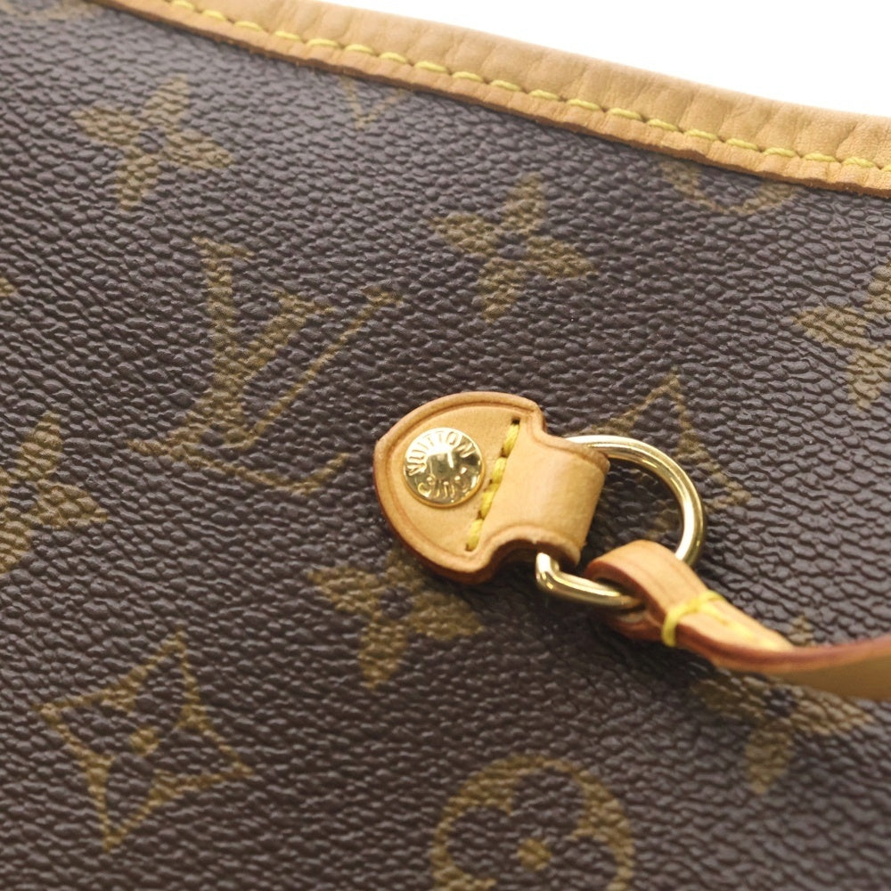 LOUIS VUITTON(ルイヴィトン) モノグラム ネヴァーフルGM トートバッグ ハンドバッグ ブラウン レザー×PVC M40157 ゴールド金具 レディース