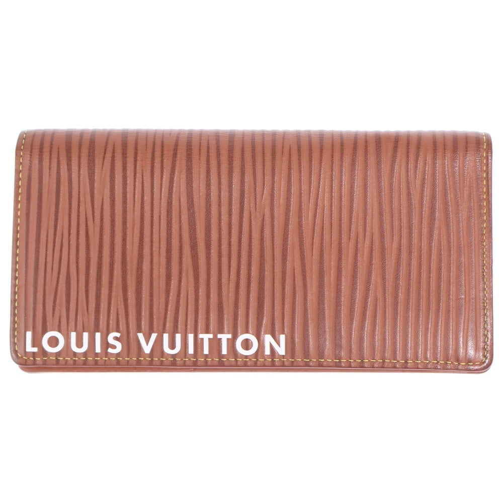 LOUIS VUITTON(ルイヴィトン) エピXL ポルトフォイユ・ブラザ 二つ折り長財布 ロングウォレット カードケース ブラウン レザー M82631