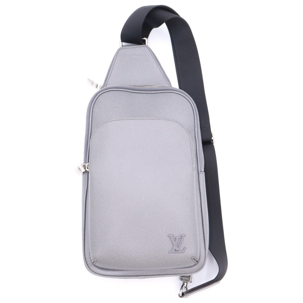 LOUIS VUITTON(ルイヴィトン) タイガ アヴェニュー レザー ボディ ショルダーバッグ グレー M30801 ICタイプ