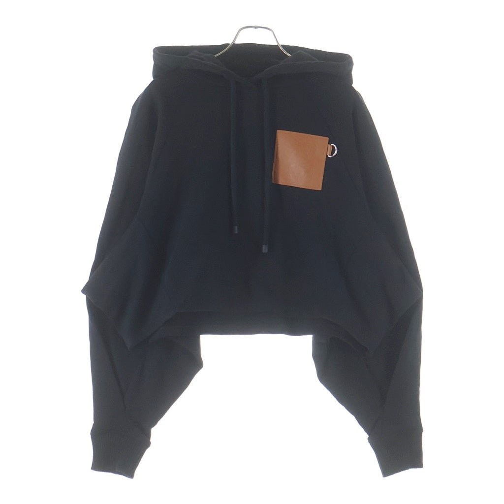 LOEWE レザーパッチ プルオーバー パーカー | ヤマダウェブコム