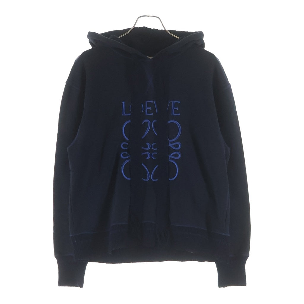 LOEWE(ロエベ) 刺繍アナグラムロゴ パーカー ネイビー 1722939 レディース