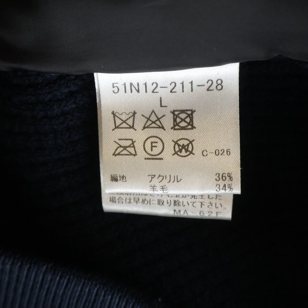 BLACK LABEL CRESTBRIDGE(ブラックレーベルクレストブリッジ) ニットダウン ネイビー