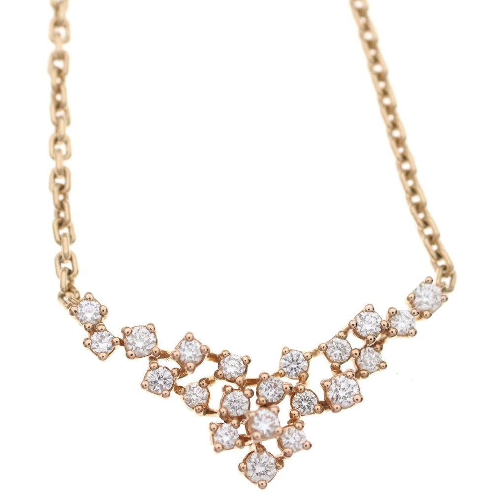 DAMIANI(ダミアーニ) ミモザ ダイヤネックレス ペンダント チェーン ピンクゴールド Au750PG レディース