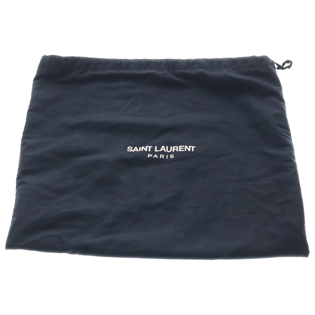 SAINT LAURENT PARIS(サンローランパリ) ルル ボーリング レザーチェーンショルダーバッグ ブラック 454317 レディース