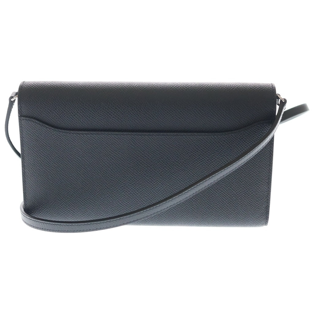 HERMES(エルメス) コンスタンストゥーゴー ショルダーバッグ ミニバッグ ブラック エプソン レザー W刻印 シルバー金具 レディース