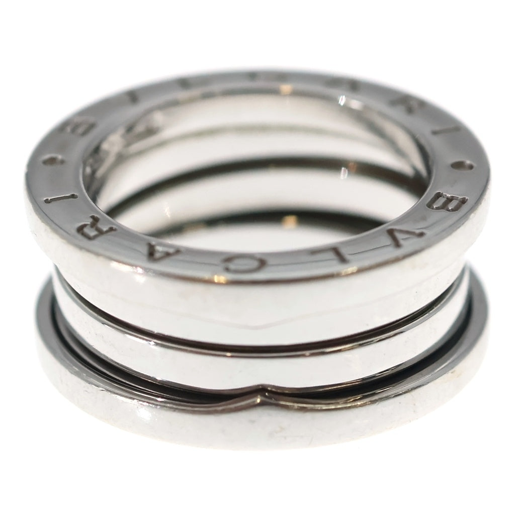 BVLGARI(ブルガリ) ビーゼロワン 2バンド K18WG 750 #48 リング ホワイトゴールド レディース