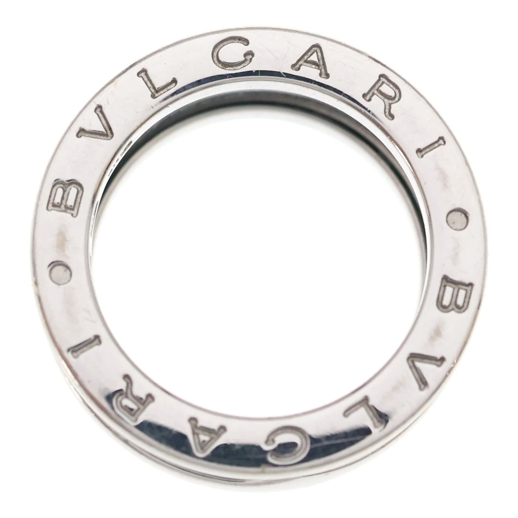 BVLGARI(ブルガリ) ビーゼロワン 2バンド K18WG 750 #48 リング ホワイトゴールド レディース