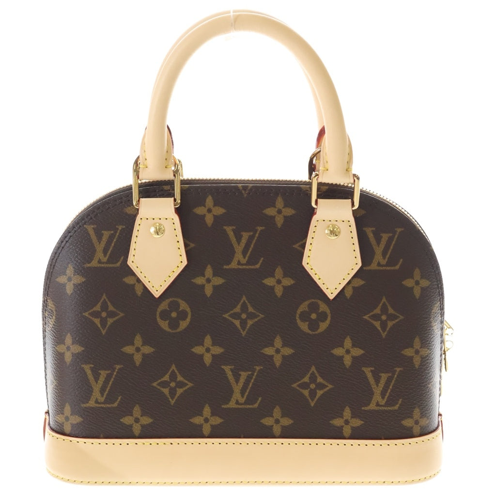 LOUIS VUITTON(ルイヴィトン) モノグラム アルマBB PVC レザー 2WAY ハンドバッグ ショルダーバッグ M46990 ブラウン レディース