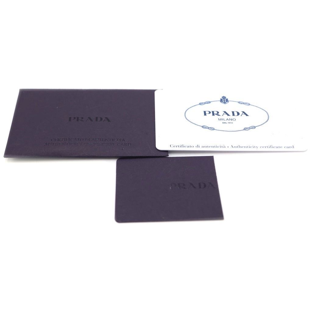 PRADA(プラダ) ヴィッテロ フェニックス ショルダーバッグ ブラック レザー 1BH079 ゴールド金具