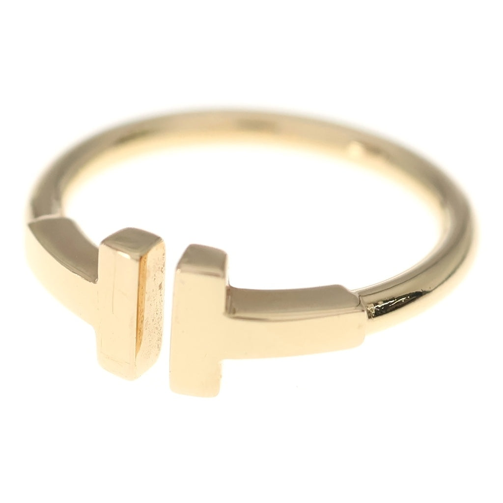 TIFFANY & Co.(ティファニー) Tワイヤー リング ピンクゴールド Au750PG 指輪 ジュエリー レディース