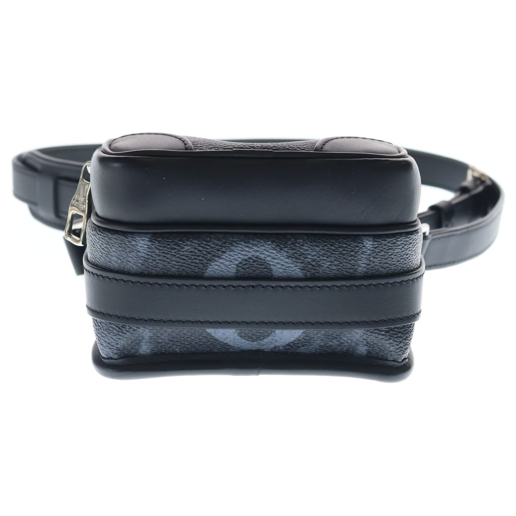 LOUIS VUITTON(ルイヴィトン) モノグラム・パステル アマゾン メッセンジャー ショルダーバッグ ブラック レザー×PVC M45650 シルバー金具
