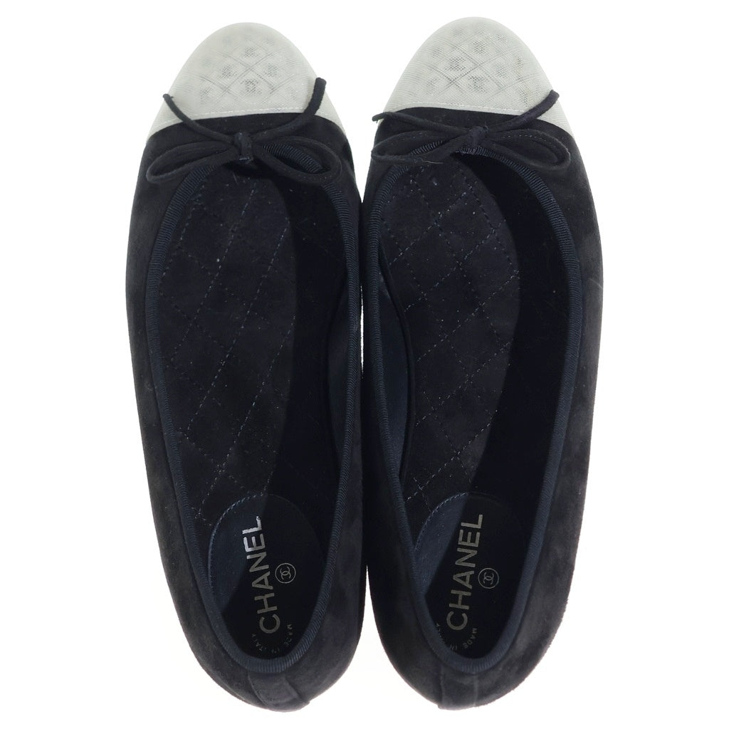 CHANEL(シャネル) ココマーク フラットシューズ ブラック #37 レディース