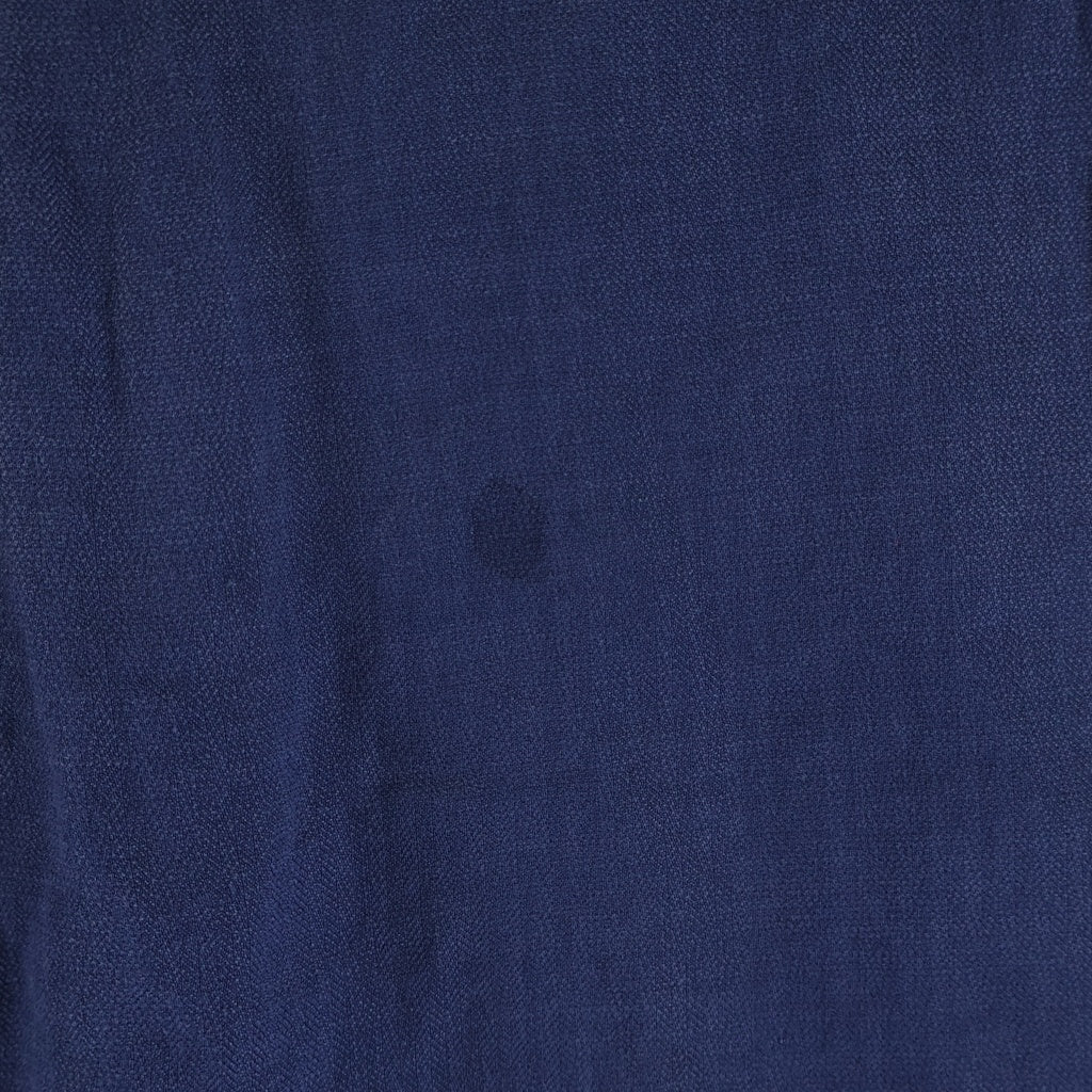 POLO RALPH LAUREN(ポロラルフローレン) 90s リネン ワイドパンツ スラックス シルク ブルー