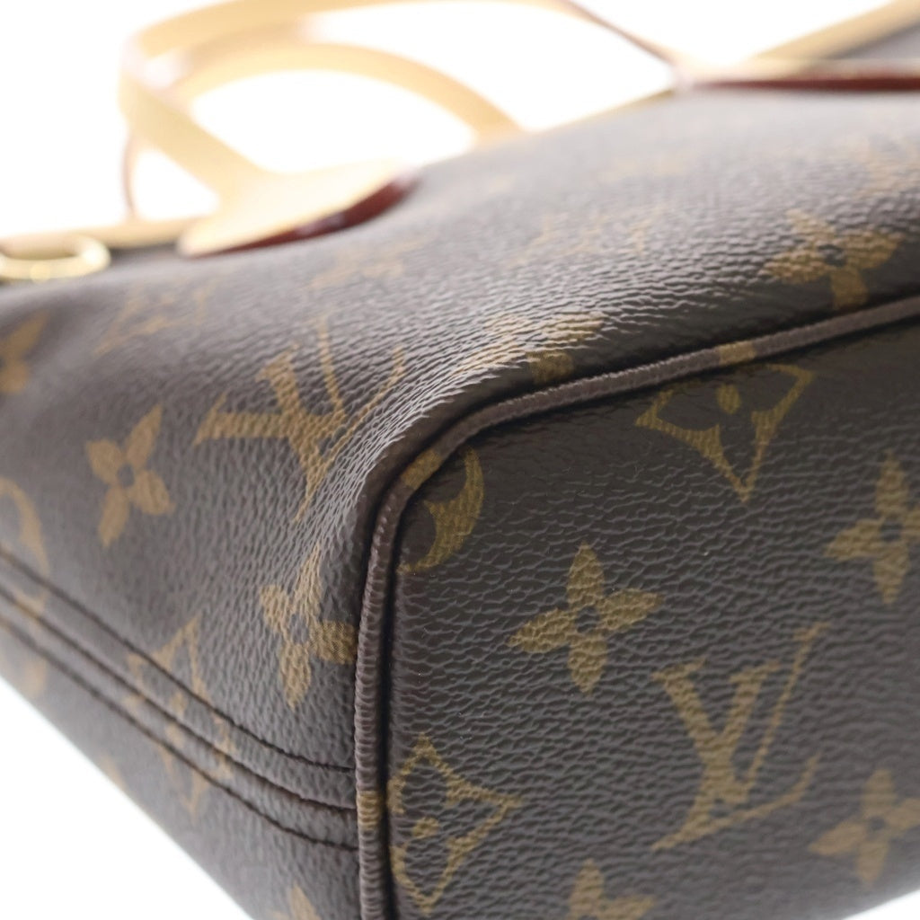 LOUIS VUITTON(ルイヴィトン) モノグラム ネヴァーフル BBトート ショルダーバッグ 2way PVC レザー ブラウン M46705 RFID レディース