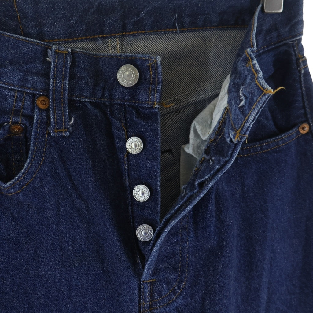 Levi's(リーバイス) 80s VINTAGE 1501-0117 赤耳 RED LINE ボタン裏524 デニムパンツ インディゴ