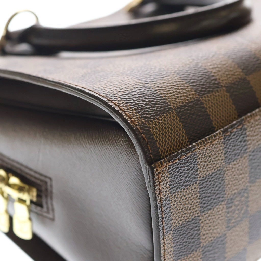 LOUIS VUITTON(ルイヴィトン) トリアナ ハンドバック ダミエ PVC レザー ブラウン N51155 レディース
