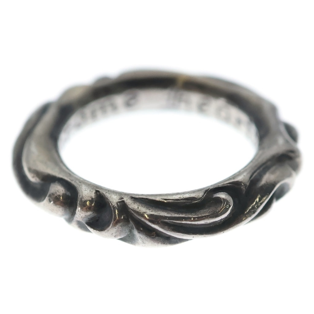 CHROME HEARTS(クロムハーツ) SCRL BAND スクロールバンド リング シルバー BCA351