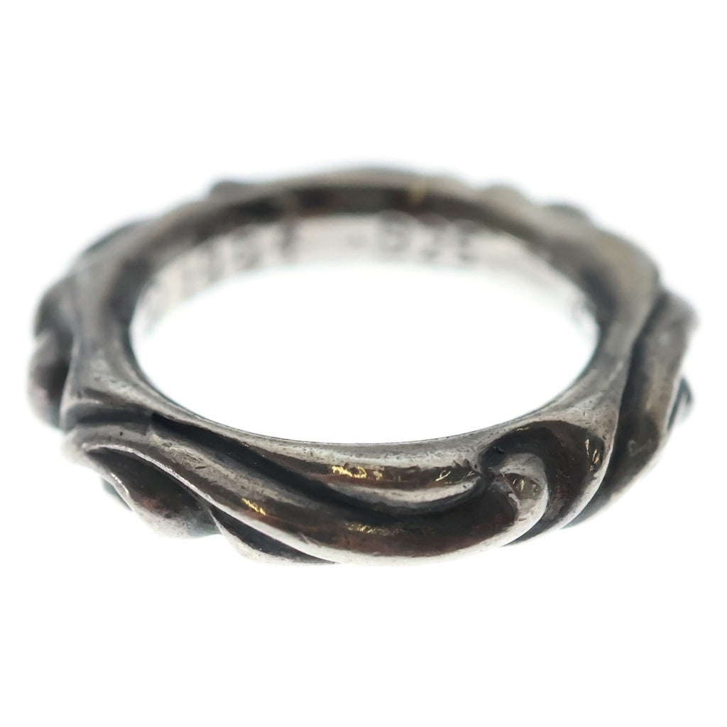 CHROME HEARTS(クロムハーツ) SCRL BAND スクロールバンド リング シルバー BCA351