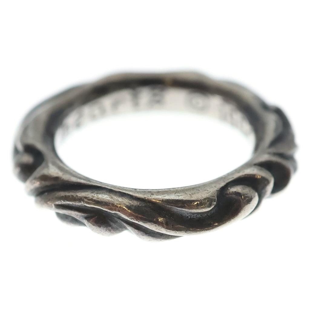 CHROME HEARTS(クロムハーツ) SCRL BAND スクロールバンド リング シルバー BCA351