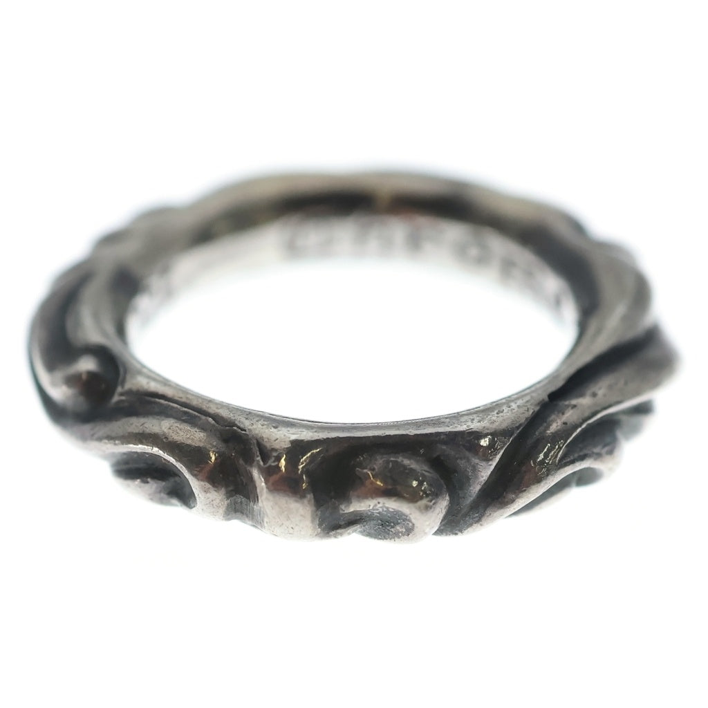CHROME HEARTS(クロムハーツ) SCRL BAND スクロールバンド リング シルバー BCA351