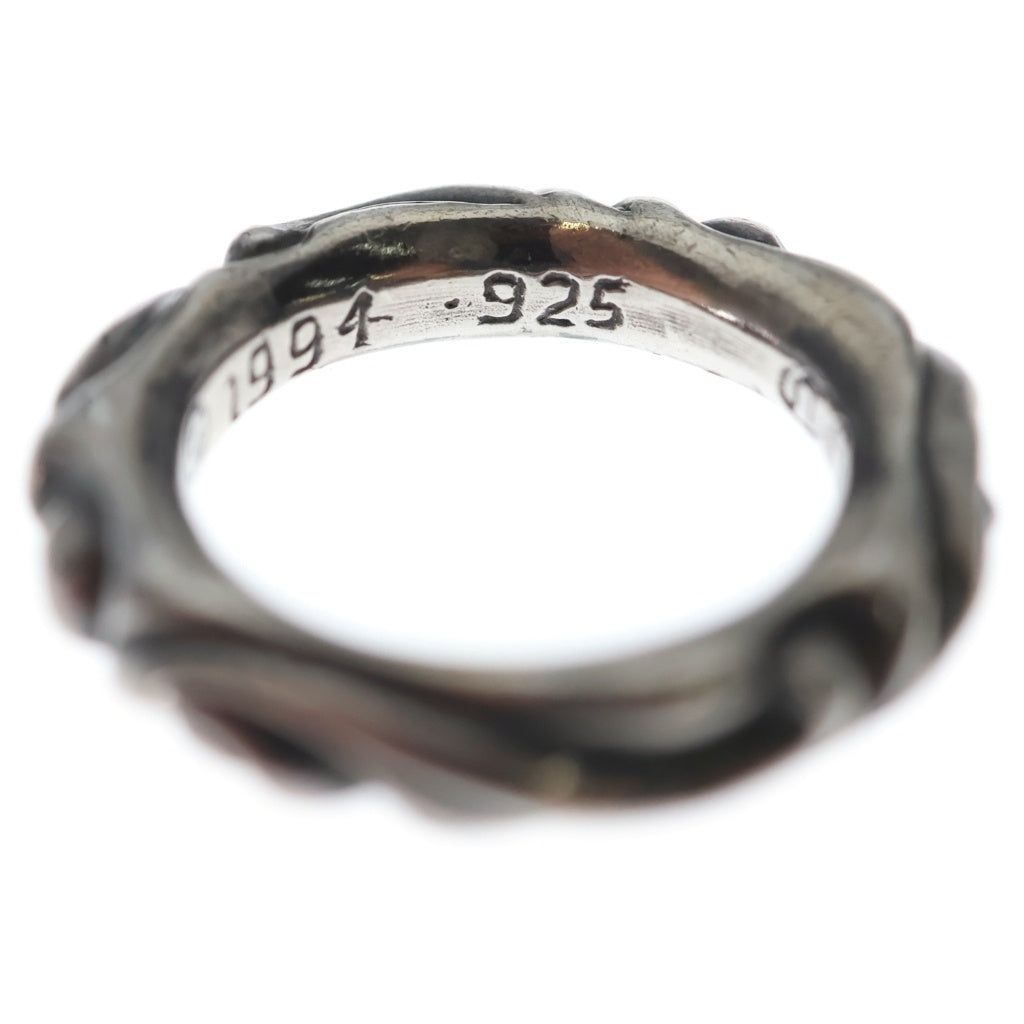 CHROME HEARTS(クロムハーツ) SCRL BAND スクロールバンド リング シルバー BCA351